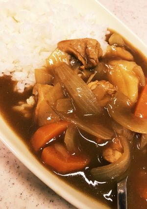 調理実習のようなカレー-レシピのメイン写真