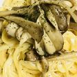 きのこのバターソテー&生クリームのパスタ