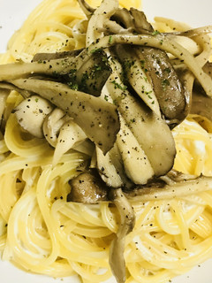 きのこのバターソテー&生クリームのパスタ-レシピのメイン写真