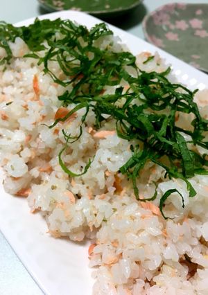 誕生日など御祝いに♡焼き鮭簡単ちらし寿司-レシピのメイン写真