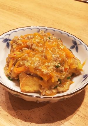 厚揚げのひき肉あん-レシピのメイン写真