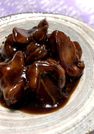 下処理が肝wふっくら鶏レバーの甘辛煮-レシピのメイン写真