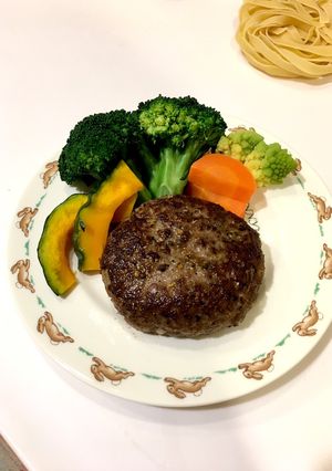 オーブンで簡単*ハンバーグ*-レシピのメイン写真