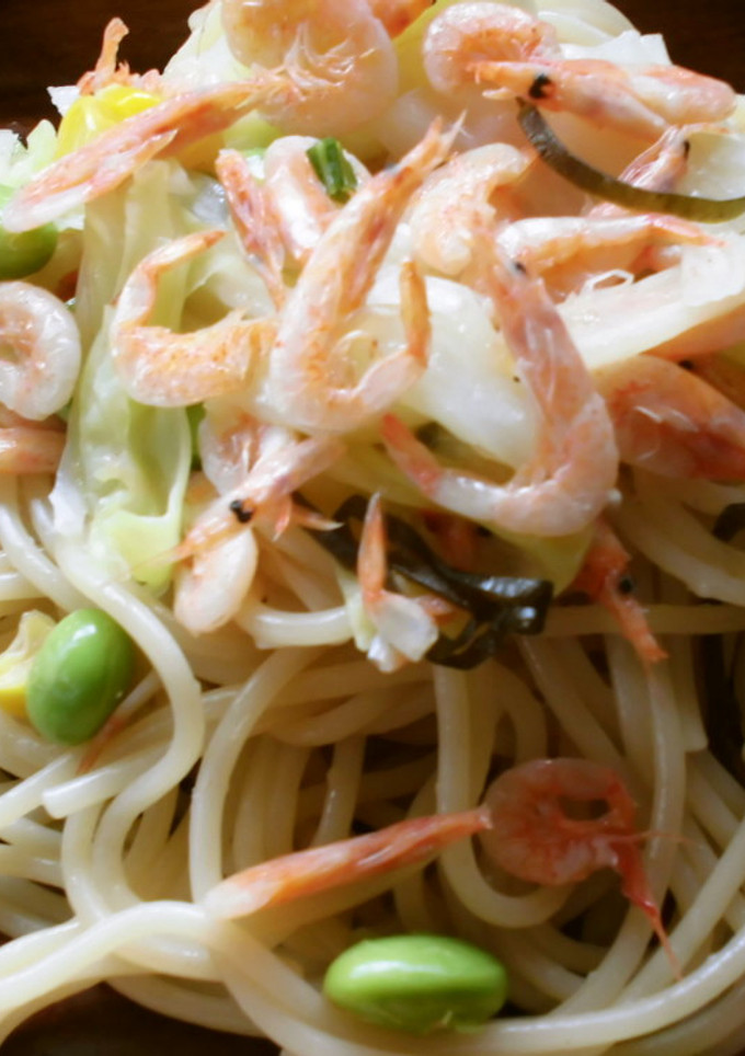 桜えびの和風パスタ(^^♪-レシピのメイン写真