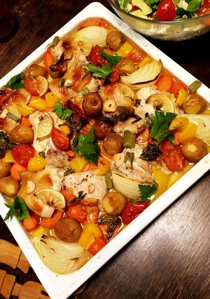 鶏肉塩麹オーブン焼き！Xmas以外にも-レシピのメイン写真