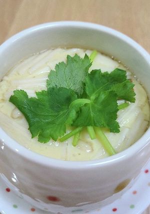 茅乃舎だしで❤️なめらか茶碗蒸し♪-レシピのメイン写真
