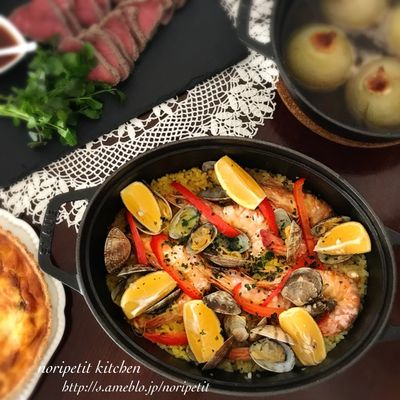 基本からアレンジまで！思わずつくりたくなる「ストウブ パエリア」の