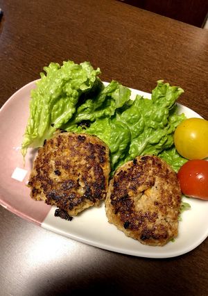 ずぼら飯☆ソースいらず！豆腐ハンバーグ-レシピのメイン写真