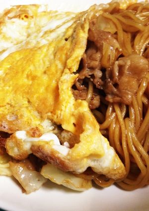 粉ソースでも！横手風焼きそば-レシピのメイン写真