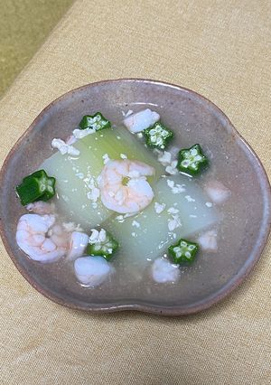 手抜き 冬瓜の冷製あんかけ-レシピのメイン写真