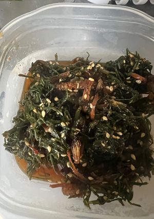 つくし&すぎなの甘辛甘露煮風-レシピのメイン写真