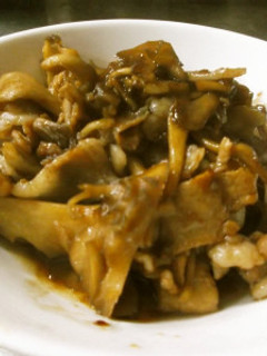 マイタケと豚肉の時雨煮-レシピのメイン写真