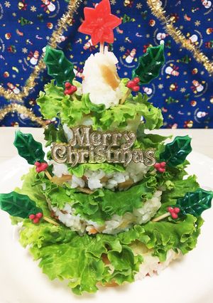 簡単☆寿司ツリー-レシピのメイン写真