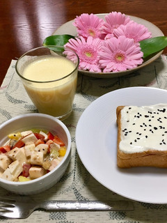 2017.12.26 朝食-レシピのメイン写真