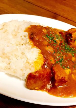 圧力鍋で簡単ほろほろ ポークバターカレー-レシピのメイン写真