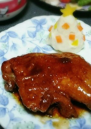 時短☆簡単☆炊飯器ローストチキン-レシピのメイン写真