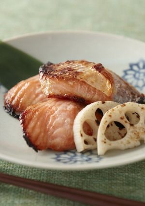 サーモンのヨーグルト味噌焼き-レシピのメイン写真