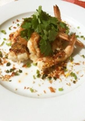 ふりかけで！海老のめんたいマヨ焼き-レシピのメイン写真