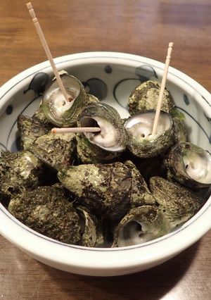 磯ツブの塩茹で-レシピのメイン写真