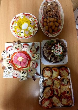 クリスマスパーティー-レシピのメイン写真