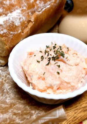 サーモンとクリームチーズのパテ-レシピのメイン写真