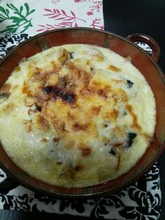 しらすと山芋のグラタン-レシピのメイン写真