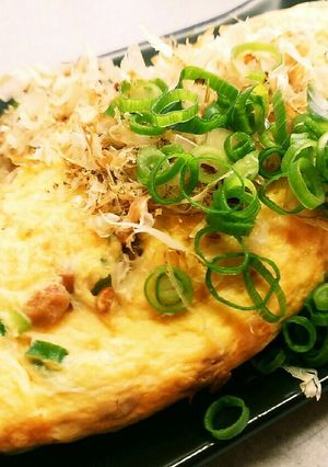 納豆オムレツ-レシピのメイン写真
