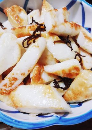 かまぼこと塩昆布炒め-レシピのメイン写真