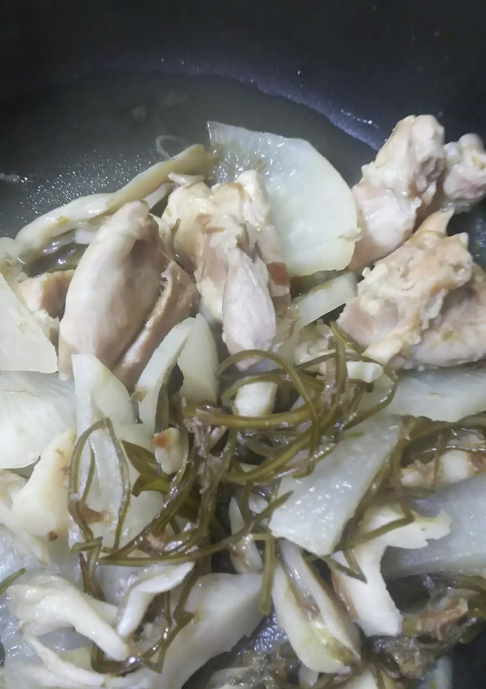 副菜 鶏肉と大根と舞茸の醤油煮-レシピのメイン写真