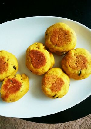 砂糖・オーブン不使用！かぼちゃパン-レシピのメイン写真
