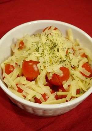 簡単！切らないカプレーゼ☆プチトマト-レシピのメイン写真