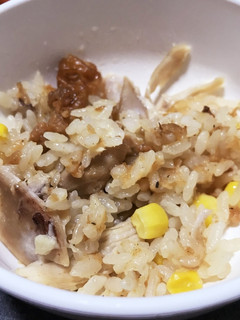 余ったフライドチキンで!炊き込みご飯-レシピのメイン写真