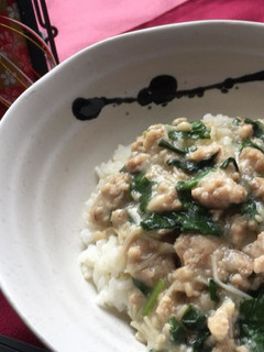 ニラの味噌あんかけ丼-レシピのメイン写真