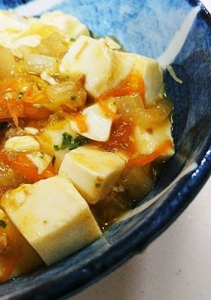 野菜嫌いのお子様に☆白菜たっぷり麻婆豆腐-レシピのメイン写真