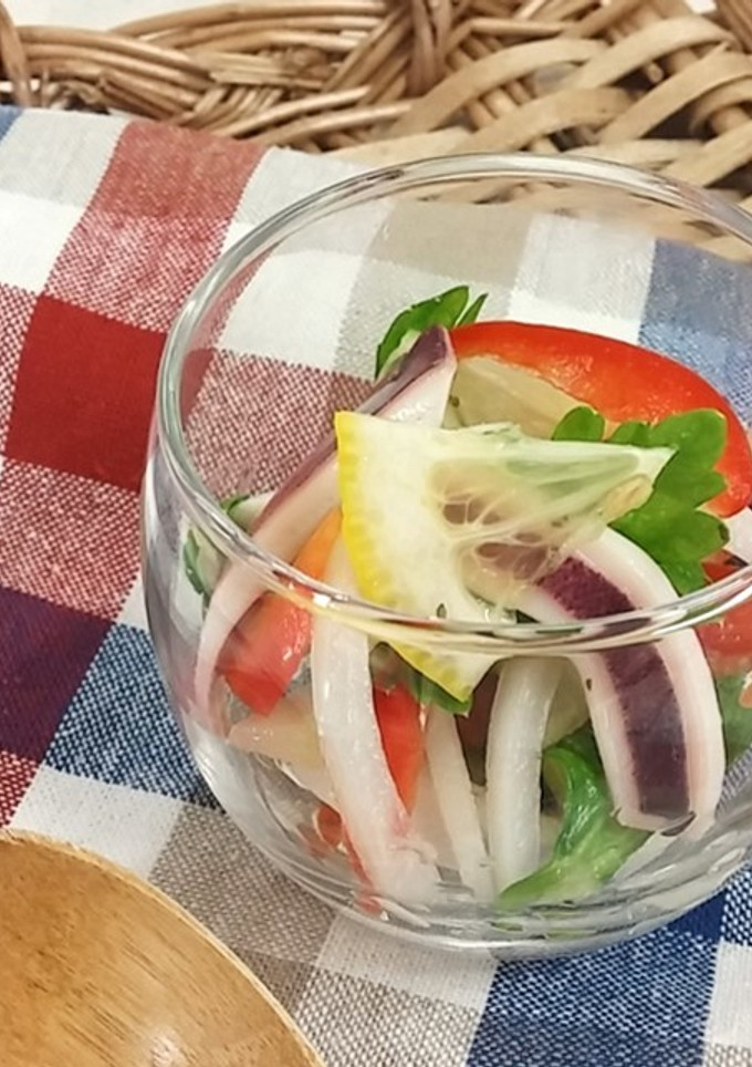 簡単やみつき！イカのセビーチェ-レシピのメイン写真