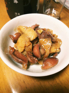 おうち居酒屋★ズリと鶏皮の照り煮★-レシピのメイン写真