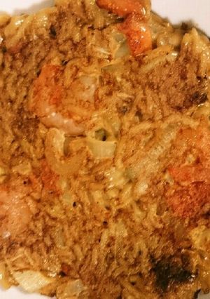 焼そばリメイクでお好み焼き！-レシピのメイン写真