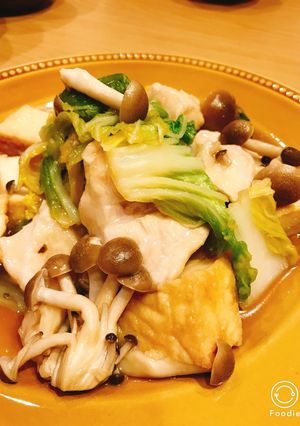 白菜と鶏胸肉のさっと煮-レシピのメイン写真