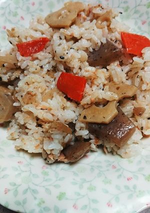 レンコンのきんぴらリメイク混ぜずし❗-レシピのメイン写真