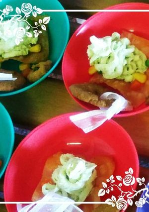 豆腐と枝豆のホイップ★餃子の皮プチタルト-レシピのメイン写真