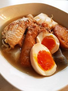 あとのせ半熟卵♪味しみ最高‼絶品おでん-レシピのメイン写真