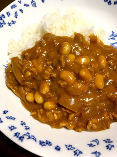 簡単!15分で出来る!大豆缶キーマカレー-レシピのメイン写真