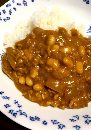 簡単！15分で出来る！大豆缶キーマカレー-レシピのメイン写真