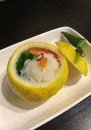 カニ風味のかぶらみぞれ柚子釜盛り-レシピのメイン写真