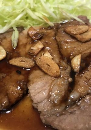 四日市名物！トンテキ-レシピのメイン写真
