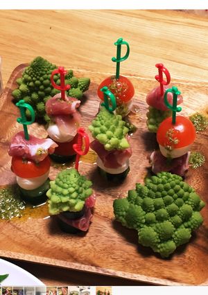 ピンチョス☆ロマネスコツリー-レシピのメイン写真