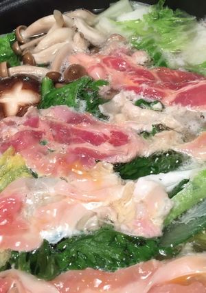タイ風豚しゃぶ鍋-レシピのメイン写真