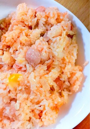 炊飯器でケチャップライス-レシピのメイン写真