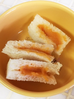 【離乳食*つかみ食べ】ポケットサンド-レシピのメイン写真