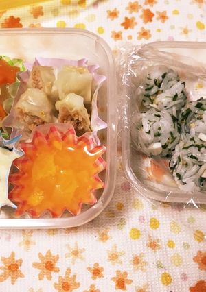 メモ、1歳1ヶ月お弁当-レシピのメイン写真